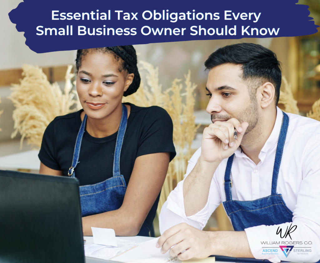 Essential Tax Obligations Every Small Business Owner Should Know - WR ...